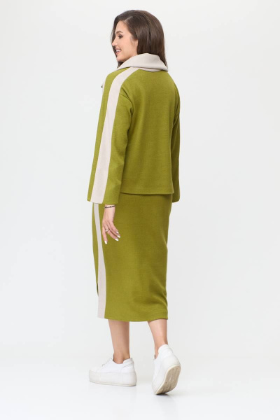 Джемпер, юбка Karina deLux M-1145 мультиколор - фото 3