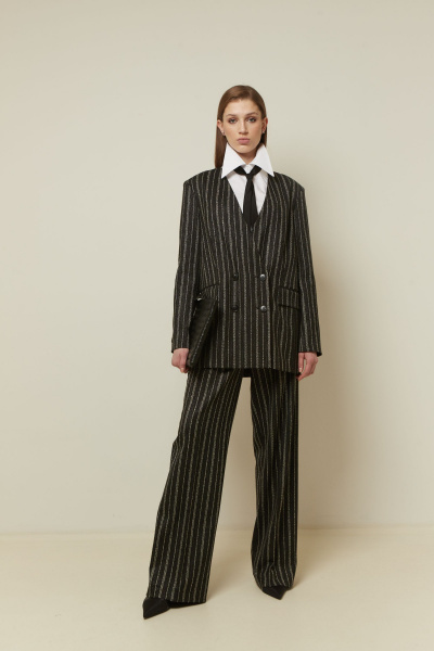 Брюки Elema 3К-13097-1-170 полоска - фото 1