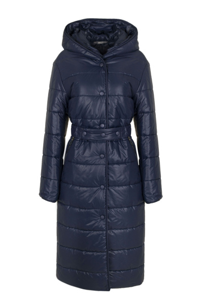 Пальто Elema 5-12410-1-164 синий - фото 1