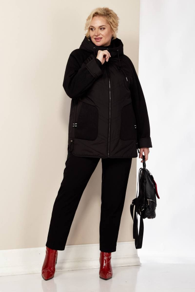 Куртка Shetti 2127 черный - фото 3