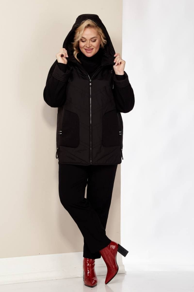 Куртка Shetti 2127 черный - фото 2