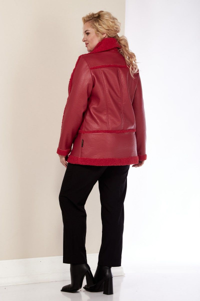 Дубленка Celentano 2040.2 алый - фото 5