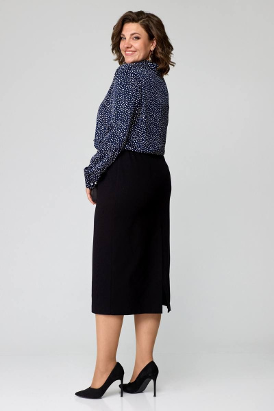 Блуза Ollsy 2082 синий - фото 4