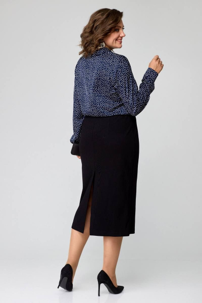 Блуза Ollsy 2082 синий - фото 3