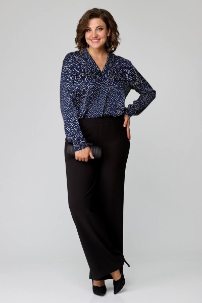 Блуза Ollsy 2082 синий - фото 2