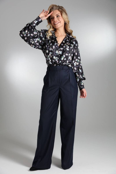 Брюки LM СК5393 синий - фото 4