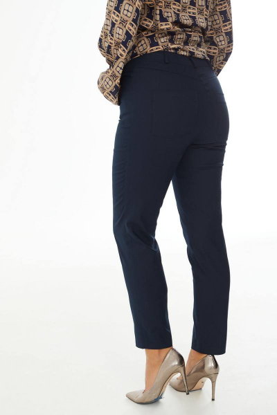 Демисезонные облегающие джинсы из хлопка Condra 14100 темно-синий - фото 6