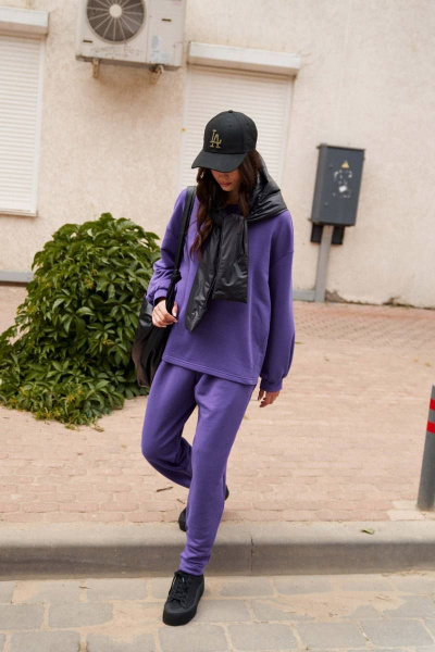 Брюки, джемпер Lokka 1208 фиолетовый - фото 6