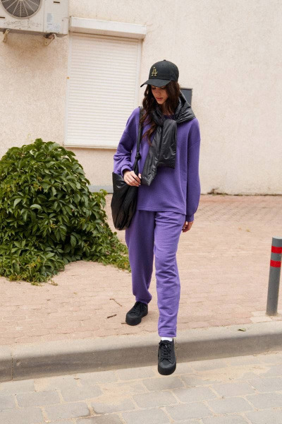 Брюки, джемпер Lokka 1208 фиолетовый - фото 5