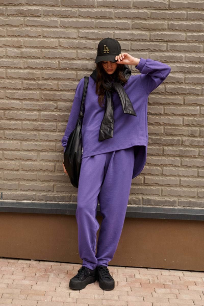 Брюки, джемпер Lokka 1208 фиолетовый - фото 2