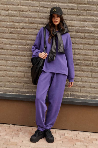 Брюки, джемпер Lokka 1208 фиолетовый - фото 1
