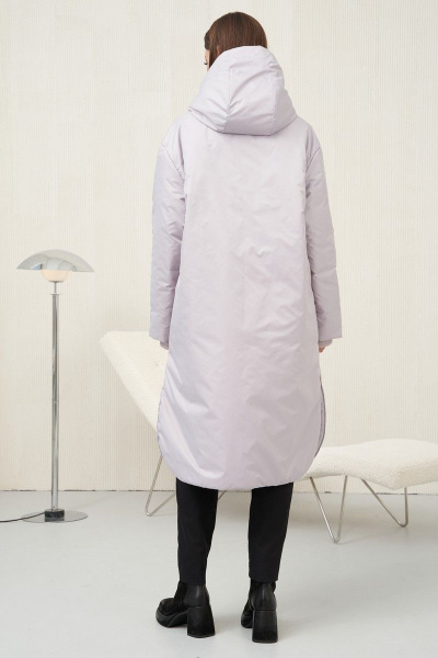 Пальто Fantazia Mod 4619 дымчато-розовый - фото 3