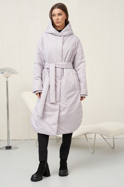 Пальто Fantazia Mod 4619 дымчато-розовый - фото 1
