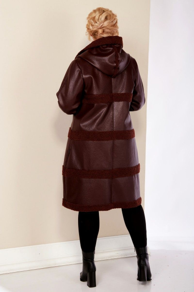 Дубленка Celentano 2041.2 шоколадный - фото 4