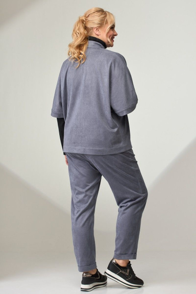 Комбо из брюк и жакета из трикотажа для повседневного образа Angelina & Сompany 804 - фото 6