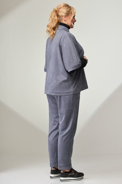 Комбо из брюк и жакета из трикотажа для повседневного образа Angelina & Сompany 804 - фото 2
