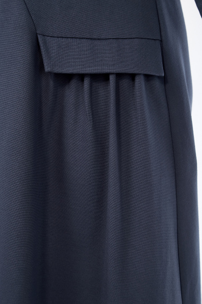 Платье А-силуэта из трикотажа с горизонтальным подрезом Algranda А3917 - фото 2