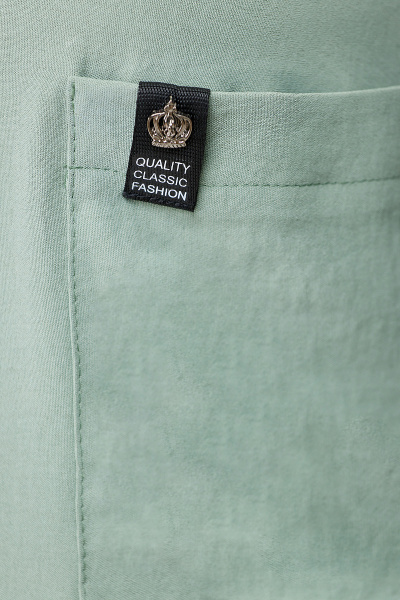 Блуза- рубашка с накладными карманами и манжетами Algranda А3936-2-6 - фото 4