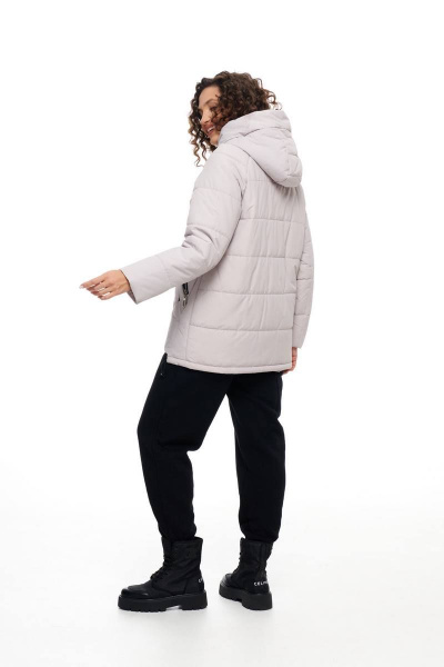 Куртка Beautiful&Free 6098 серый - фото 13