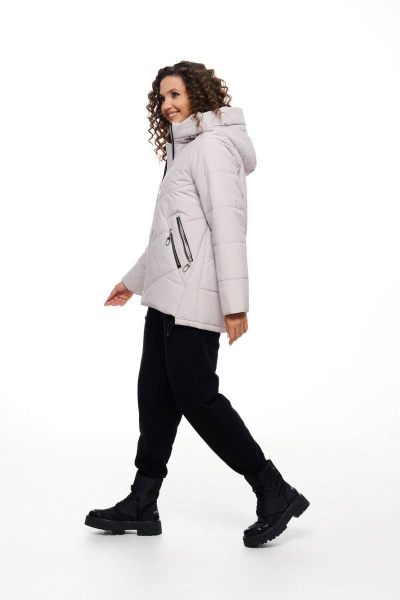 Куртка Beautiful&Free 6098 серый - фото 10