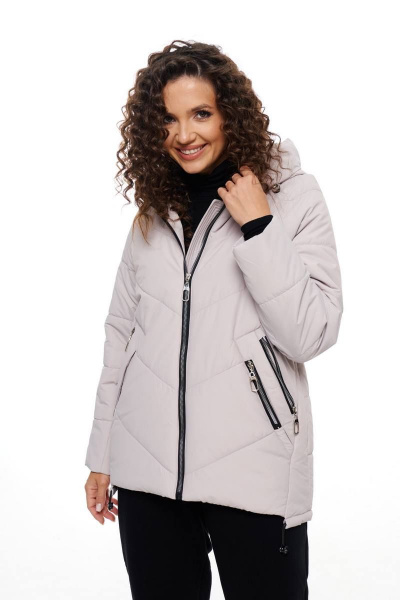 Куртка Beautiful&Free 6098 серый - фото 9
