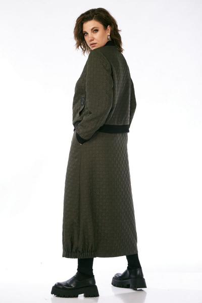 Жакет и юбка из ткани с эффектом стежки с отделкой Jurimex 2978 - фото 2