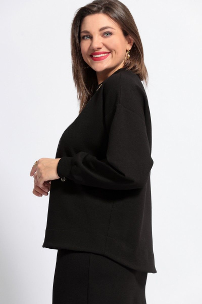 Свитшот BegiModa 4068 черный - фото 4