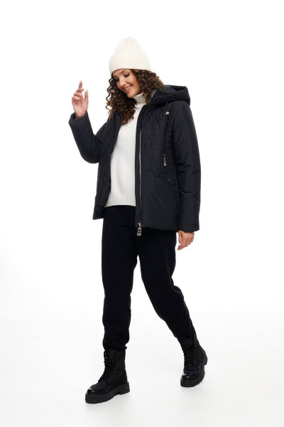 Куртка Beautiful&Free 6097 черный - фото 7