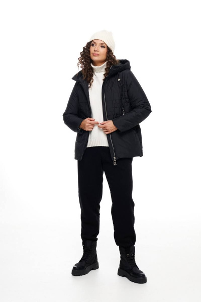 Куртка Beautiful&Free 6097 черный - фото 5
