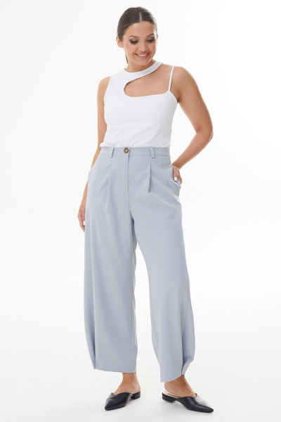 Брюки AURA otd 4106 светло-серый - фото 6