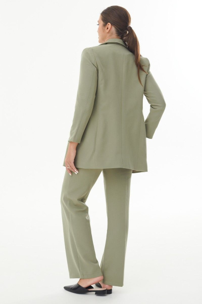 Брюки, жакет AURA otd 9185 оливковый - фото 4