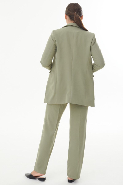 Брюки, жакет AURA otd 9185 оливковый - фото 3