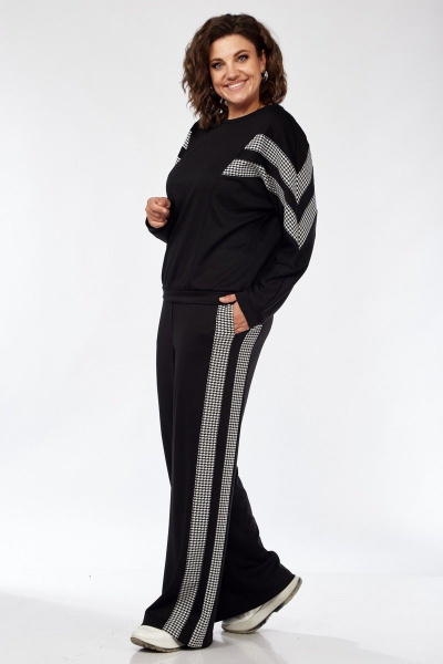 Брюки, джемпер Милора-стиль 1149 чёрный - фото 2