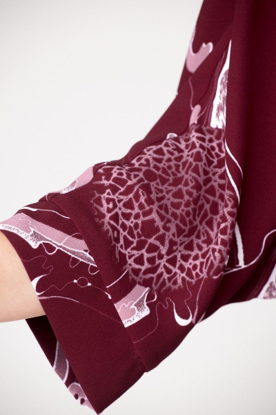 Бохо блуза свободного кроя с застежкой и манжетами Angelina & Сompany 886 - фото 8