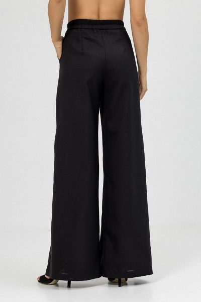 Черный костюм с жилетом и брюками из текстиля Atelero 1084 черный - фото 6