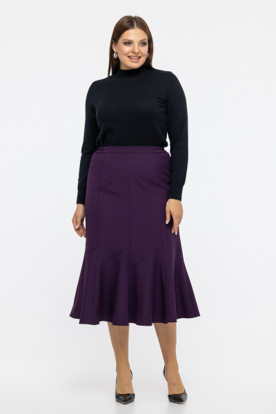Юбка Avila 0977 фиолетовый - фото 1