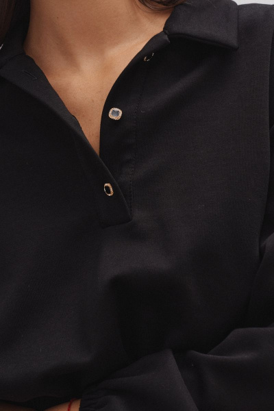 Комплект из укороченного джемпера и юбки с разрезом ANNETE A4166 - фото 3