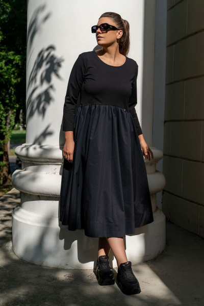 Платье Andina 820 черный - фото 15
