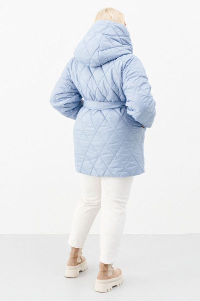 Пальто Ketty К-10670 голубой - фото 4