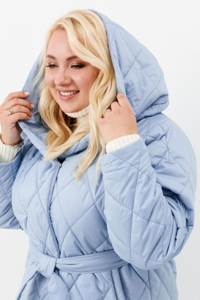Пальто Ketty К-10670 голубой - фото 2