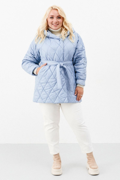 Пальто Ketty К-10670 голубой - фото 1
