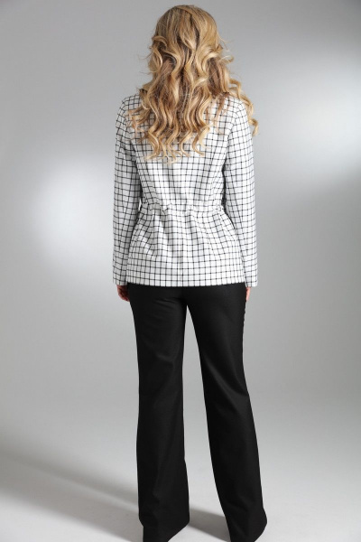 Классические брюки из шерсти прямые на резинке LM КН4062 - фото 3