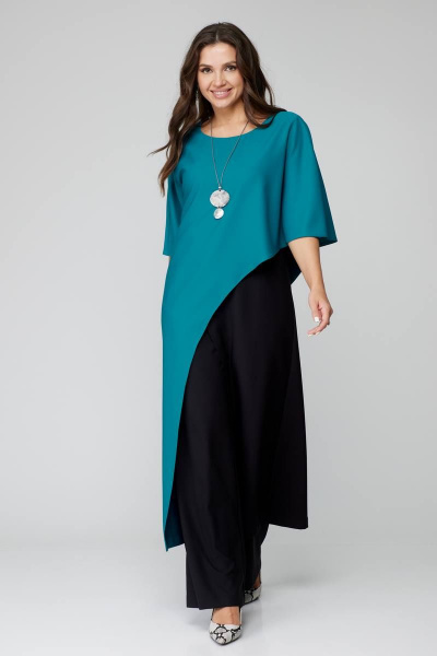 Брюки, туника Danaida 2142 изумруд - фото 5