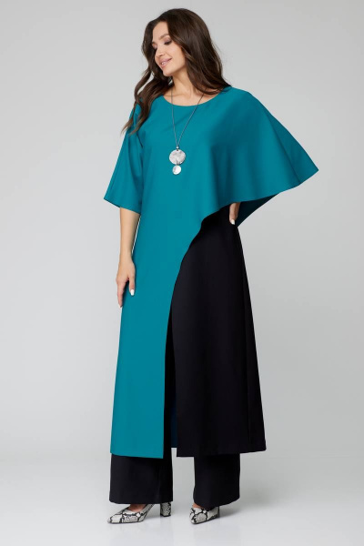 Брюки, туника Danaida 2142 изумруд - фото 3