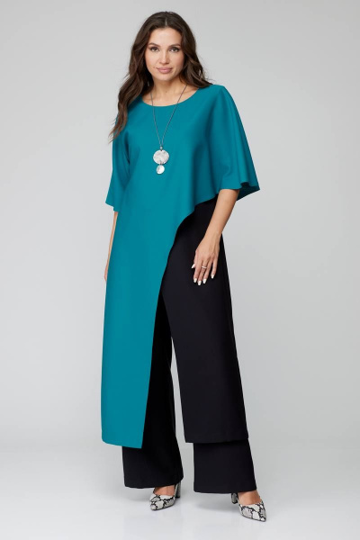 Брюки, туника Danaida 2142 изумруд - фото 2