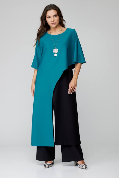 Брюки, туника Danaida 2142 изумруд - фото 1