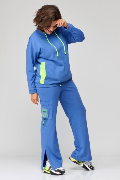 Брюки, свитшот Danaida 2175 голубой - фото 9