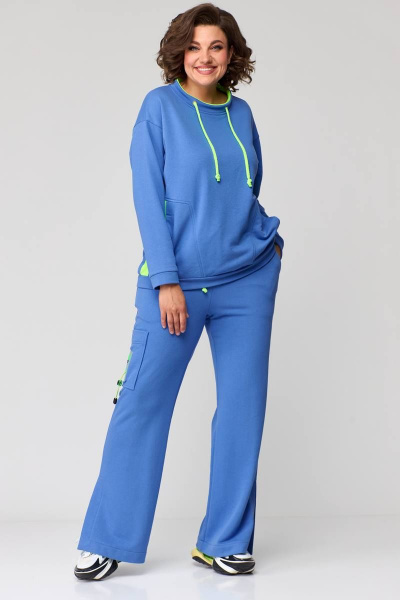 Брюки, свитшот Danaida 2175 голубой - фото 1