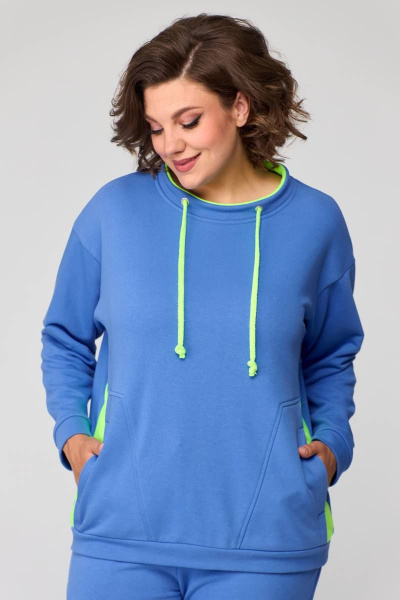 Брюки, свитшот Danaida 2175 голубой - фото 8