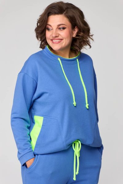 Брюки, свитшот Danaida 2175 голубой - фото 7